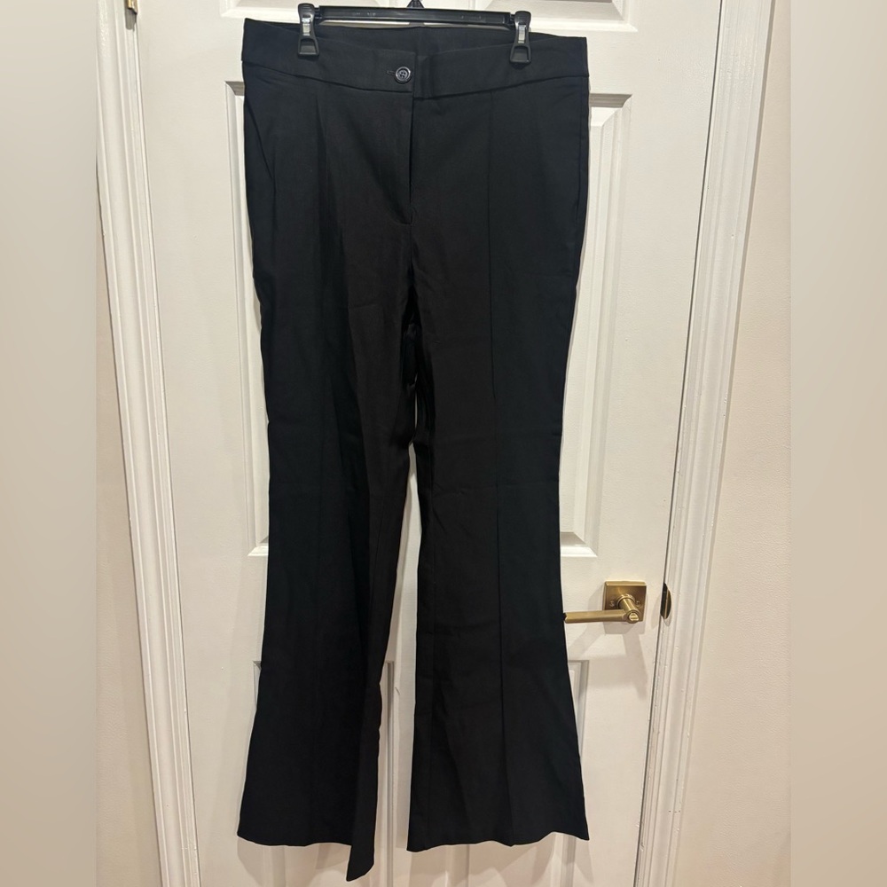 Alloy Tall Black Trouser Pants